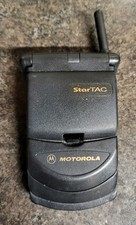 Motorola StarTAC ST7790 Dual Band Black Flip Phone 
