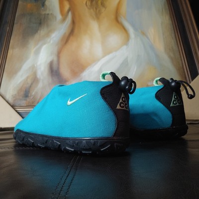 Nike Acg Moccasin Size 9.5 11 Teal Fv4572 300 moc