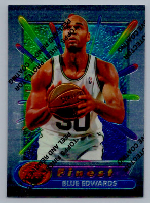 1994-95 Topps Finest #248 BLUE EDWARDS Boston Celtics