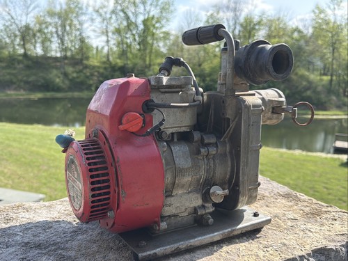 USED - Honda G100 83 Cm2.2 HP Shaft Engine Motor Pump Red (for Parts or Repair)