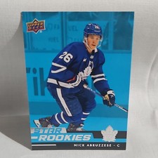 Upper Deck Star Rookies Nick Abruzzese #16 Maple Leafs 2022-23 NHL Box Set