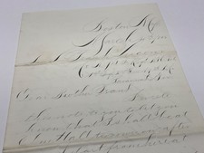 CIVIL WAR LETTER  14h N. H. RGT SOLDIERS LETTER SAVANNAH GA FROM BROTHER 1865