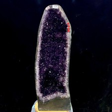 46.7LB  Natural Amethyst Geode Quartz Crystal Cluster Cathedral Energy healing