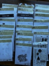 Stampin Up lot of 27 sets, Mostly new