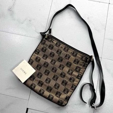 LOEWE Anagram Canvas Shoulder Bag - Casual - Women's - Pre-owned - From Japan