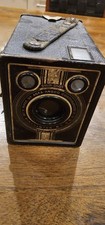 SHUR SHOT Vintage Ansco Box Camera MADE IN BINGHAMTON N.Y.