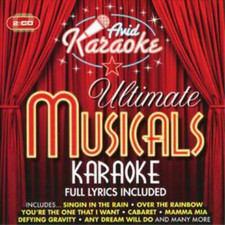 Various Artists Ultimate Musicals Karaoke CD Album UK IMPORT 