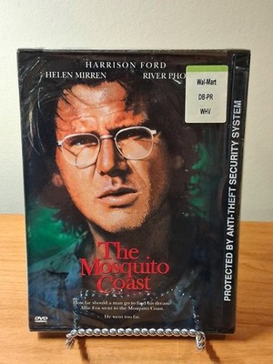 The Mosquito Coast (1986) New Sealed DVD Snapcase Harrison Ford River Phoenix 