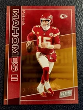 PATRICK MAHOMES 2025 NATIONAL SILVER PACK Red Color Match /99 🔥 Chiefs KHH 