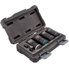 2-In-1 Metric Impact Socket Set, 12-Point (5-...