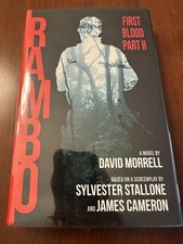 David Morrell Rambo First Blood Part II. SIGNED. RARE OOP.