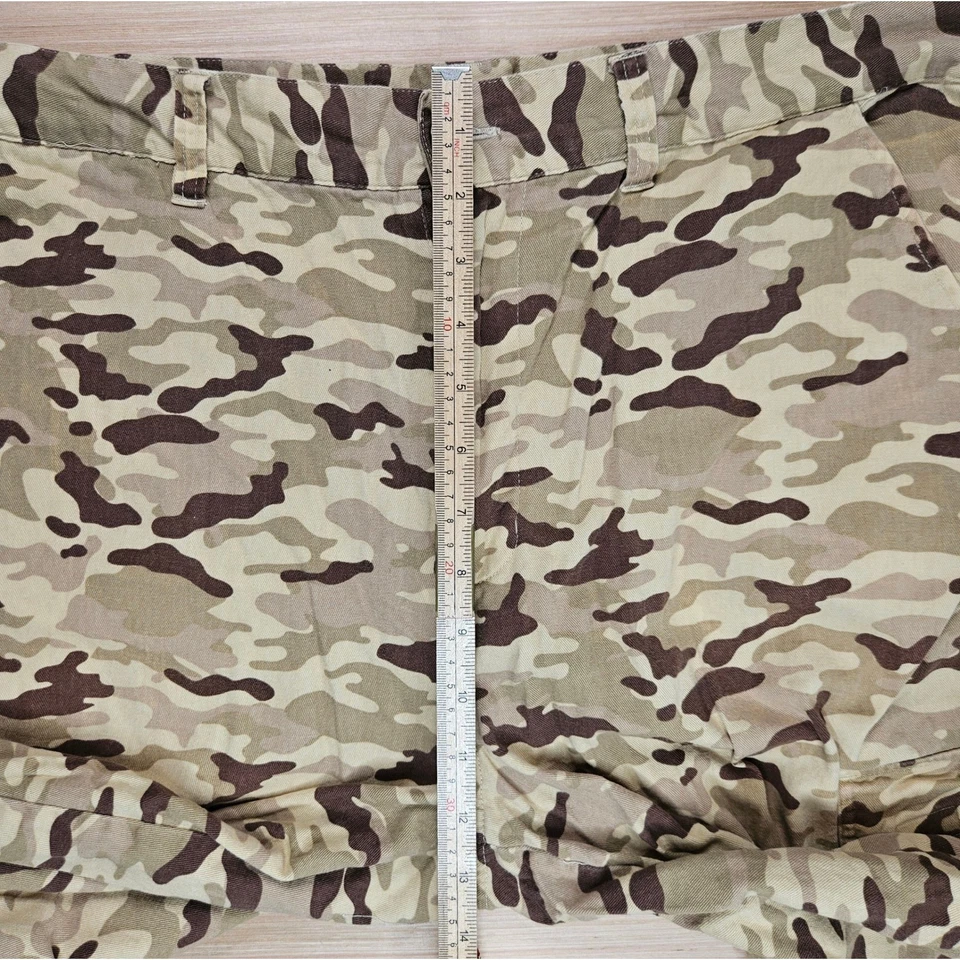 Pantalones Cortos de Carga Camuflados Para Hombres Informales Exterior Caqui Utilidad Mezcla de Algodón OT Revolution Foto 4 de 4