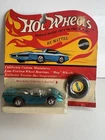 Vintage Hot Wheels Redline 1970 Jet Threat Teal/Blue Green Colored Original-MOC!