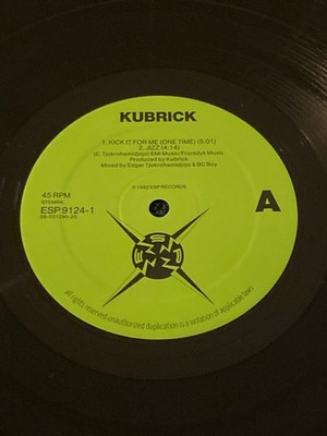# Kubrick   Kick It For Me # ESP 9124-1 12'' NL 1992