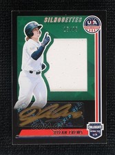 2022 Panini USA Baseball Stars & Stripes Black Gold 25/75 Dylan Crews Auto 0j81