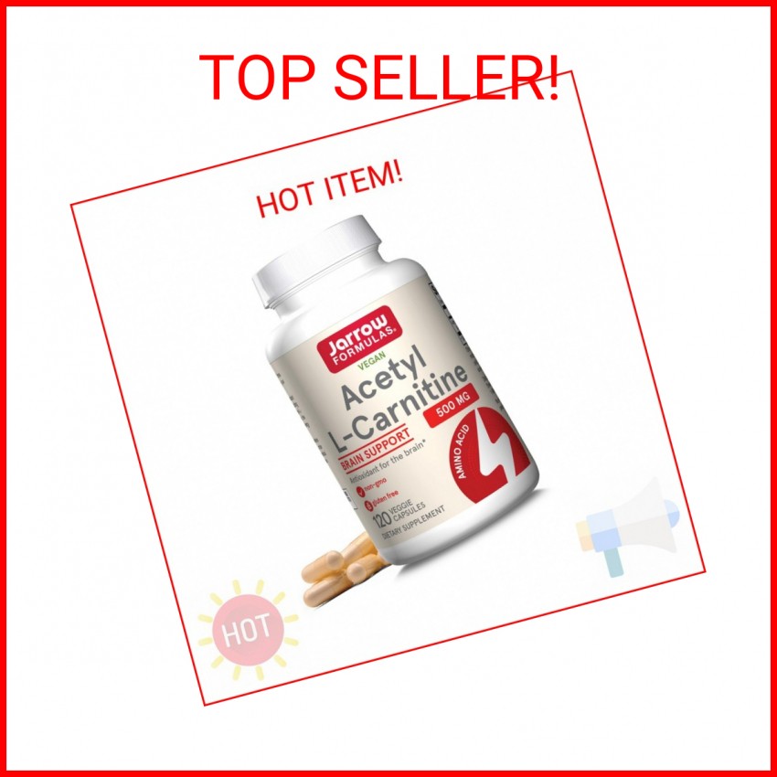 acetyl-l-carnitine amazon.ca Jarrow Formulas® Acetyl L-Carnitine 500 mg, Dietary Supplement, Amino Acid Suppo Health Veda Organics L partners Size:6-Months