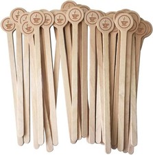 Coffee Stirrers Stir Sticks Wooden Beverage Mixer W/ Round Ends,Disposable