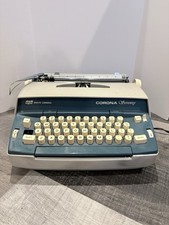 Smith-Corona Typewriter Corona Seventy electric 70s vintage retro - WORKS! thumbnail