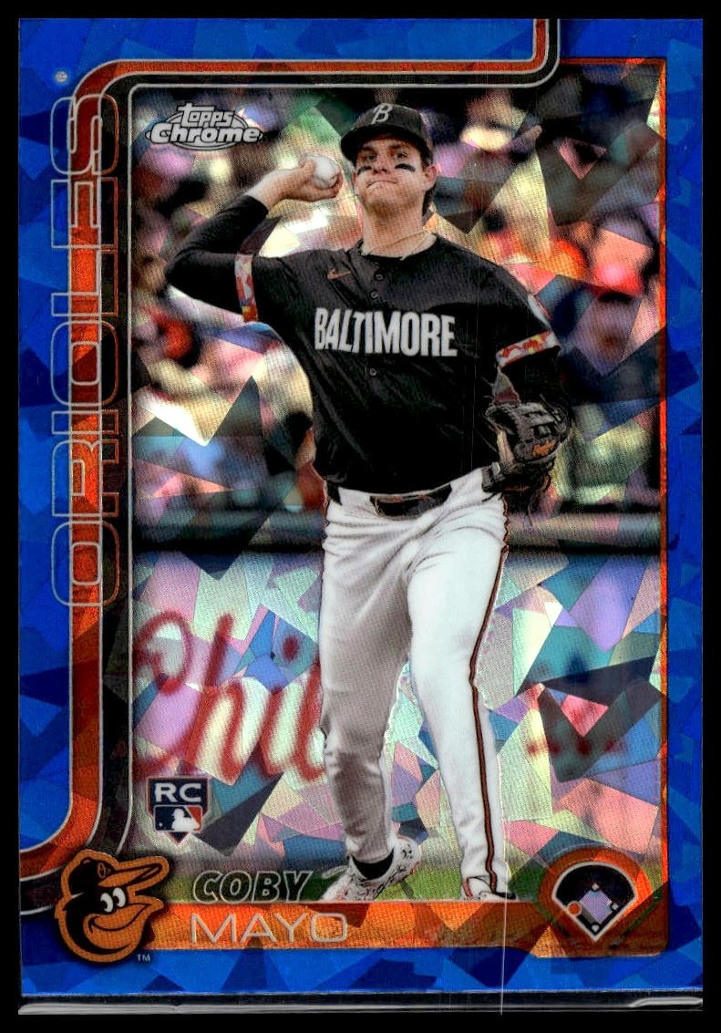 2025 Topps Chrome Sapphire Edition #120 Coby Mayo
