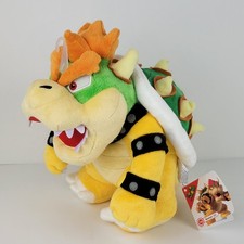 2017 New Tags Super Mario Bros Nintendo Little Buddy 10" Bowser Plush AC10 S
