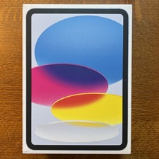 Apple iPad 10th Generation 64GB, Wi-Fi, 10.9in - Blue  EMPTY BOX ONLY 