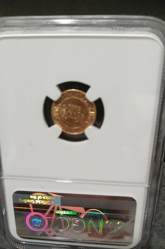 1915 Panama Pacific G$1 MS63 NGC