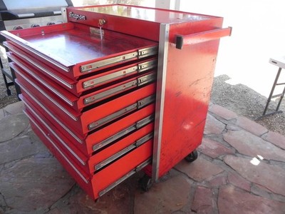 Vintage Snap-on KR657 7 Drawer Roll Cab USA 1 Key 1988 | eBay