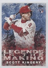 2018 Topps Update Legends in the Making Blue Scott Kingery #LITM-3 5q7