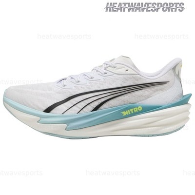 Puma Deviate Nitro 4 'White Fresh Water' 312123-09 Men New Sizes