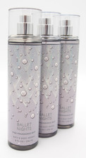  3 Bath  Body Works BALLET NIGHTS Plum Amber Tonka Fragrance Body Mist 8oz Lot