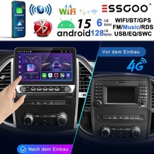 Android15 6+128G Carplay Für Mercedes Benz Vito W447 2014-2024 Autoradio GPS Nav Android15 6+128G Carplay Für Mercedes Benz Vito W447 2014-2024 Autoradio GPS Nav