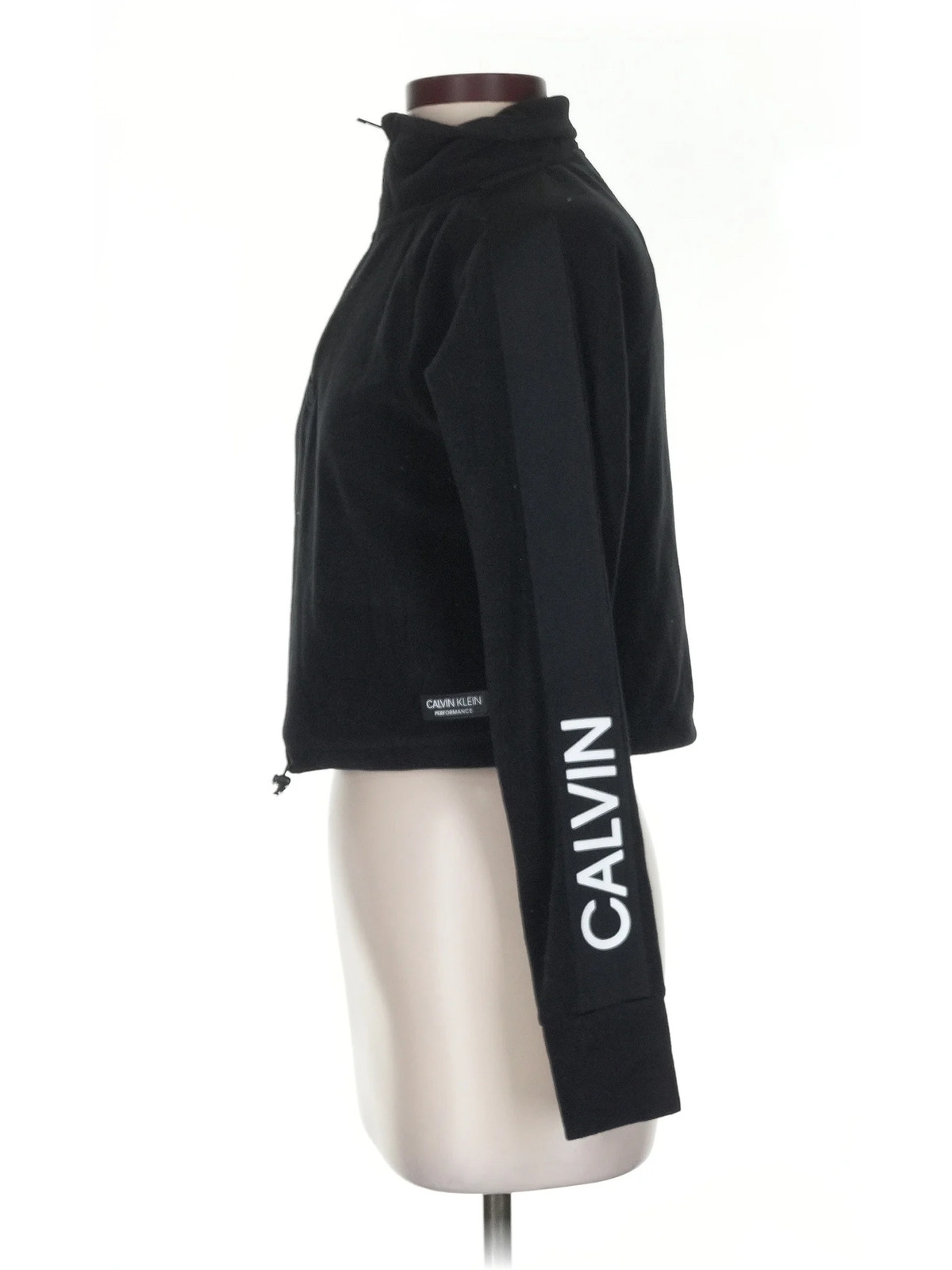 Calvin Klein Performance Women Black Track Jacket XS thumbnail 4