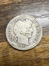 1911-D Barber Silver Dime Actual Dimes Check My Barber Dime Sets Out In My Store
