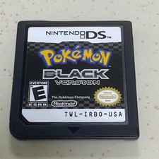 Pokémon Black Version DS Game Card for DS 2DS 3DS DSI NDS NDSI XL Lite Tested