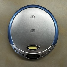 Durabrand CD-566 Fully Programmable Portable CD Player BLUE Vintage 2005 TESTED