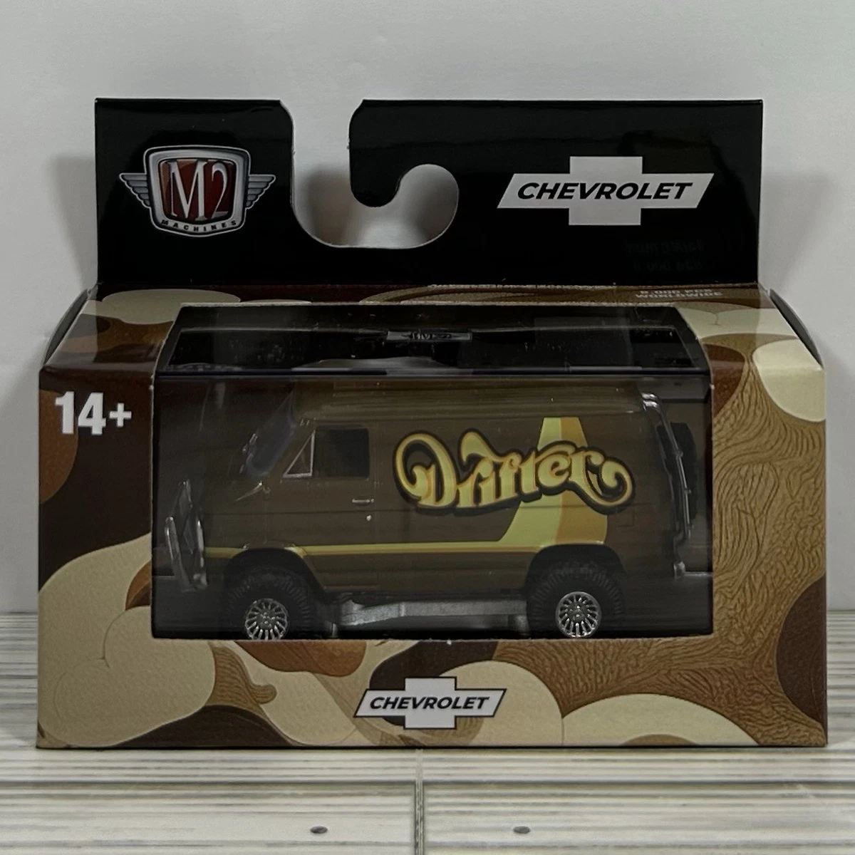M2マシーン 1972 シボレー G10 バン - (チェイスカー) 1/64 M2 M2マシーン 1972 シボレー G10 バン - (チェイスカー) 1/64 M2