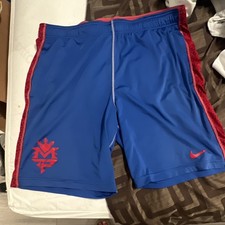 Nike Manny Pacquiao Dri-FIT Men's M Blue Red Athletic Shorts 
