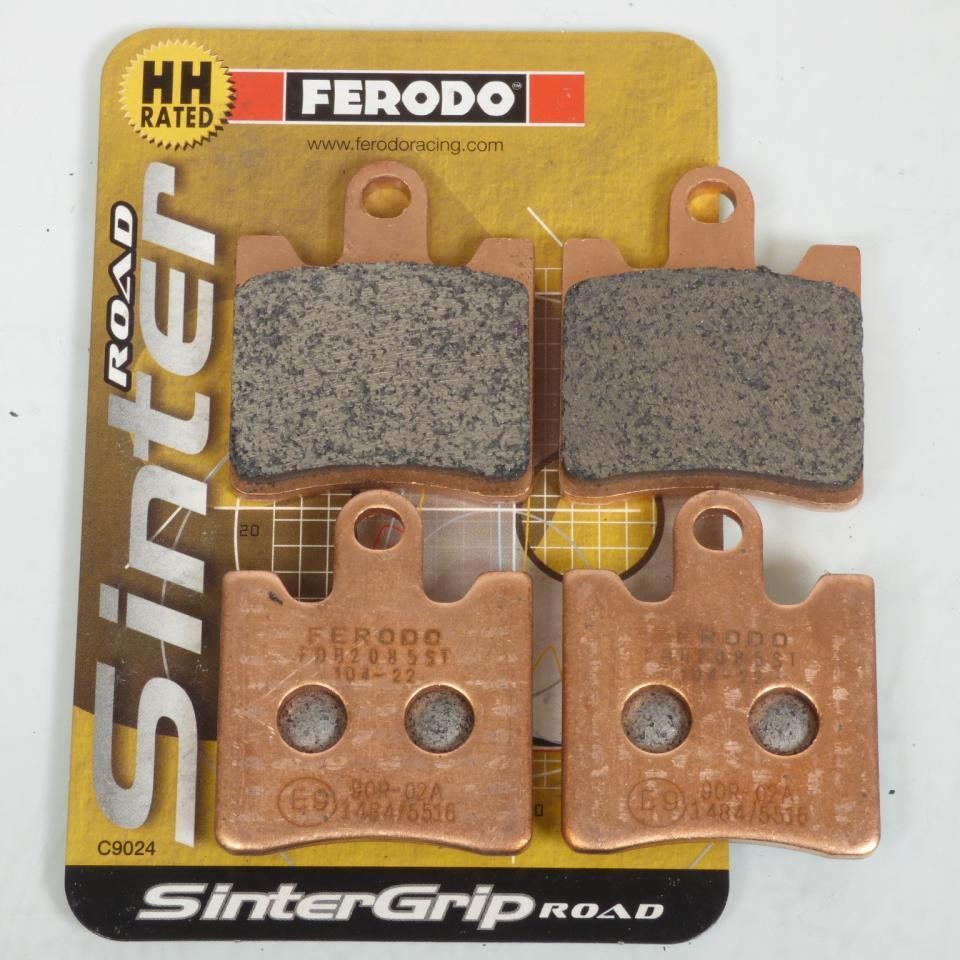 Plaquette de frein Ferodo pour scooter Suzuki 250 An Burgman 1998-2006 AVG en metal fritte