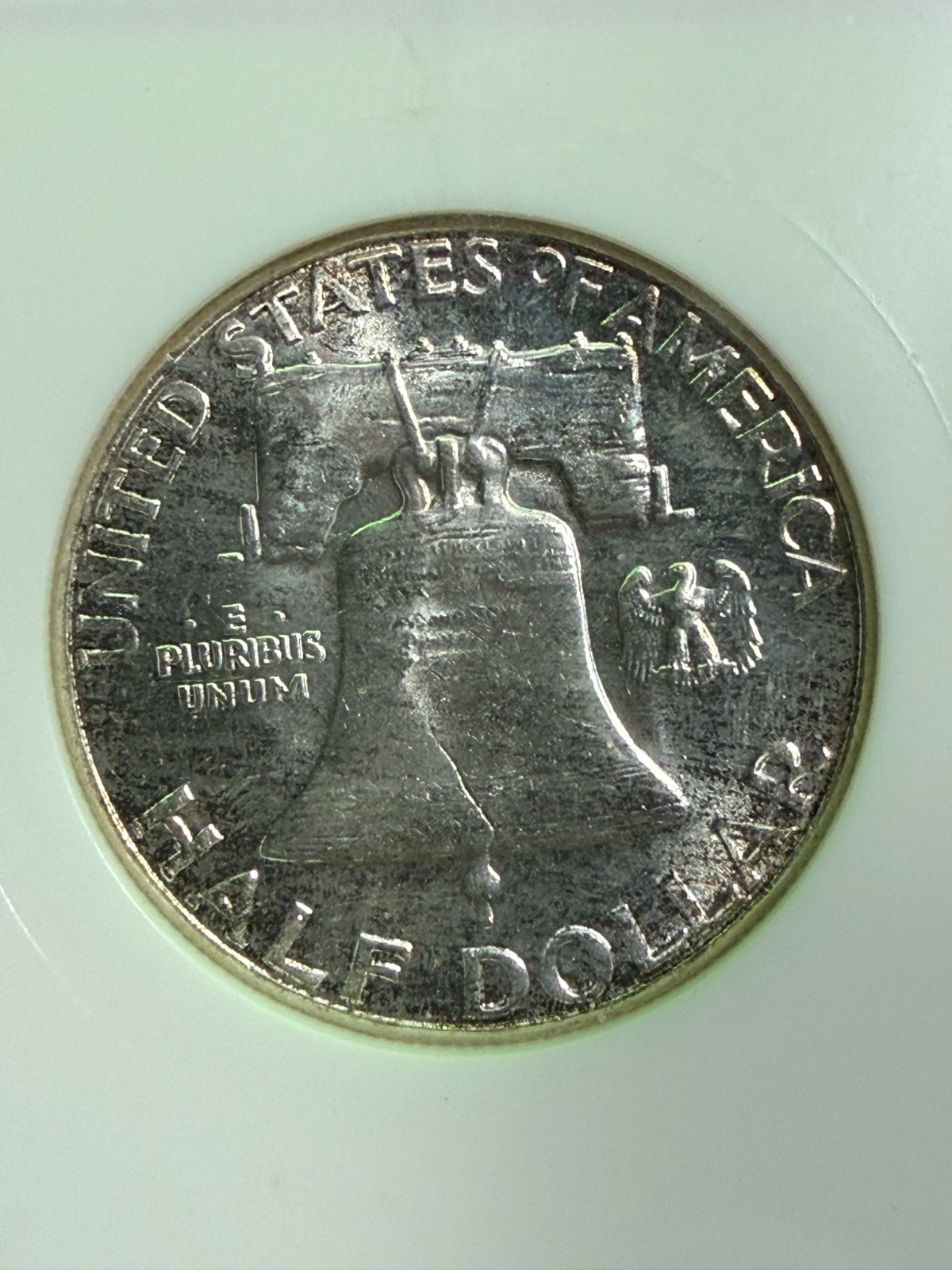 1962 FRANKLIN HALF DOLLAR NGC MS 64