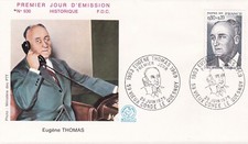 FRANCE 1975 FDC EUGENE THOMAS YT 1827
