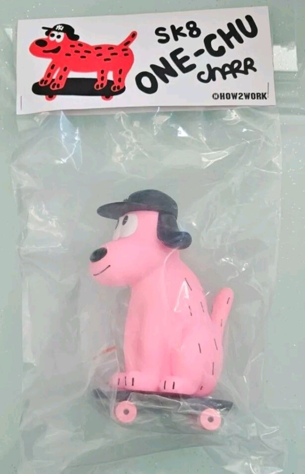 How2work The Monsters Sofubi Vinyl Figure Sk8 ONE-CHU CHARR