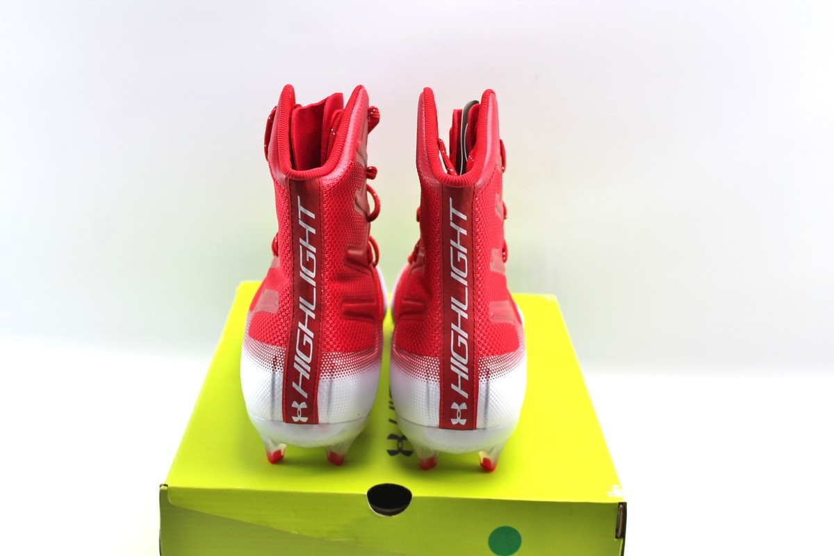 Under Armour Highlight Select MC Football Cleats Shoes  3000177-601 SZ 12 Under Armour Mens Highlight MC Red Football Shoes Cleats  main image 2