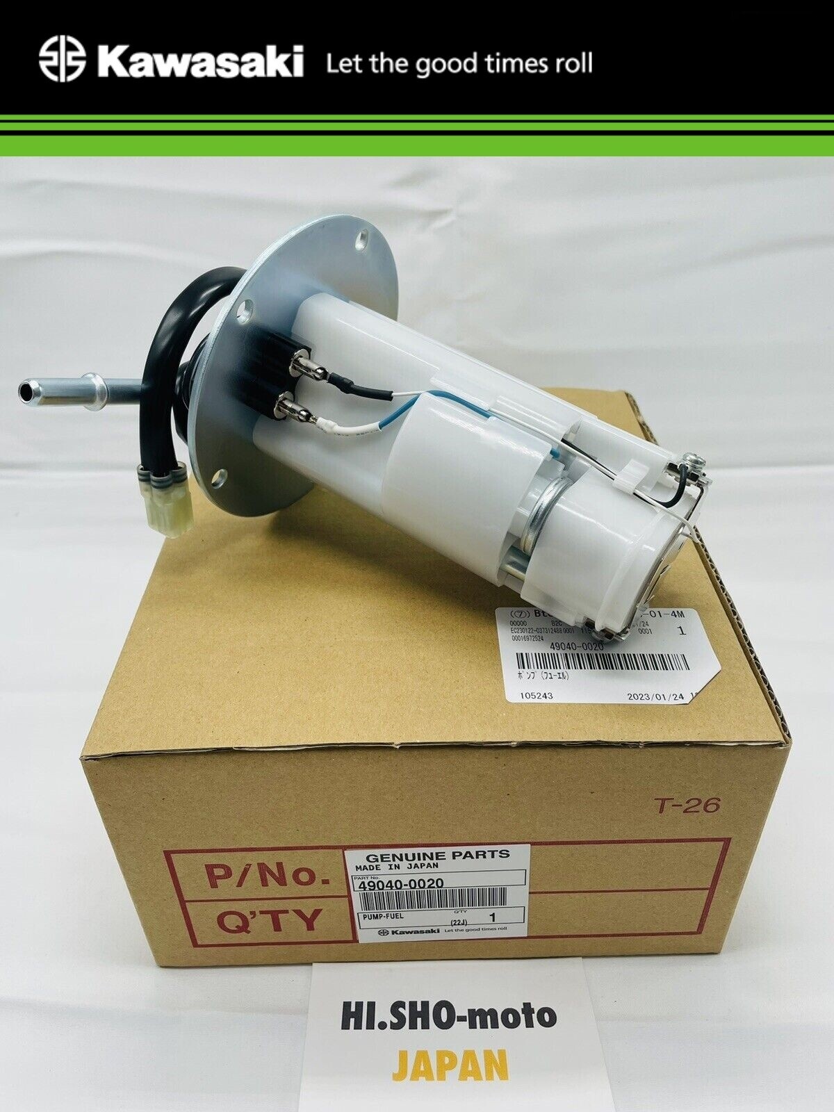 20082014 Kawasaki KFX450R KFX 450 R Fuel Pump Genuine OEM 490400020