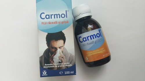 Carmol Cold and Flu 100 ml. Biofarm Romania