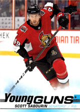 2019-20 Upper Deck Series 1  - Young Guns Scott Sabourin #220 (RC)