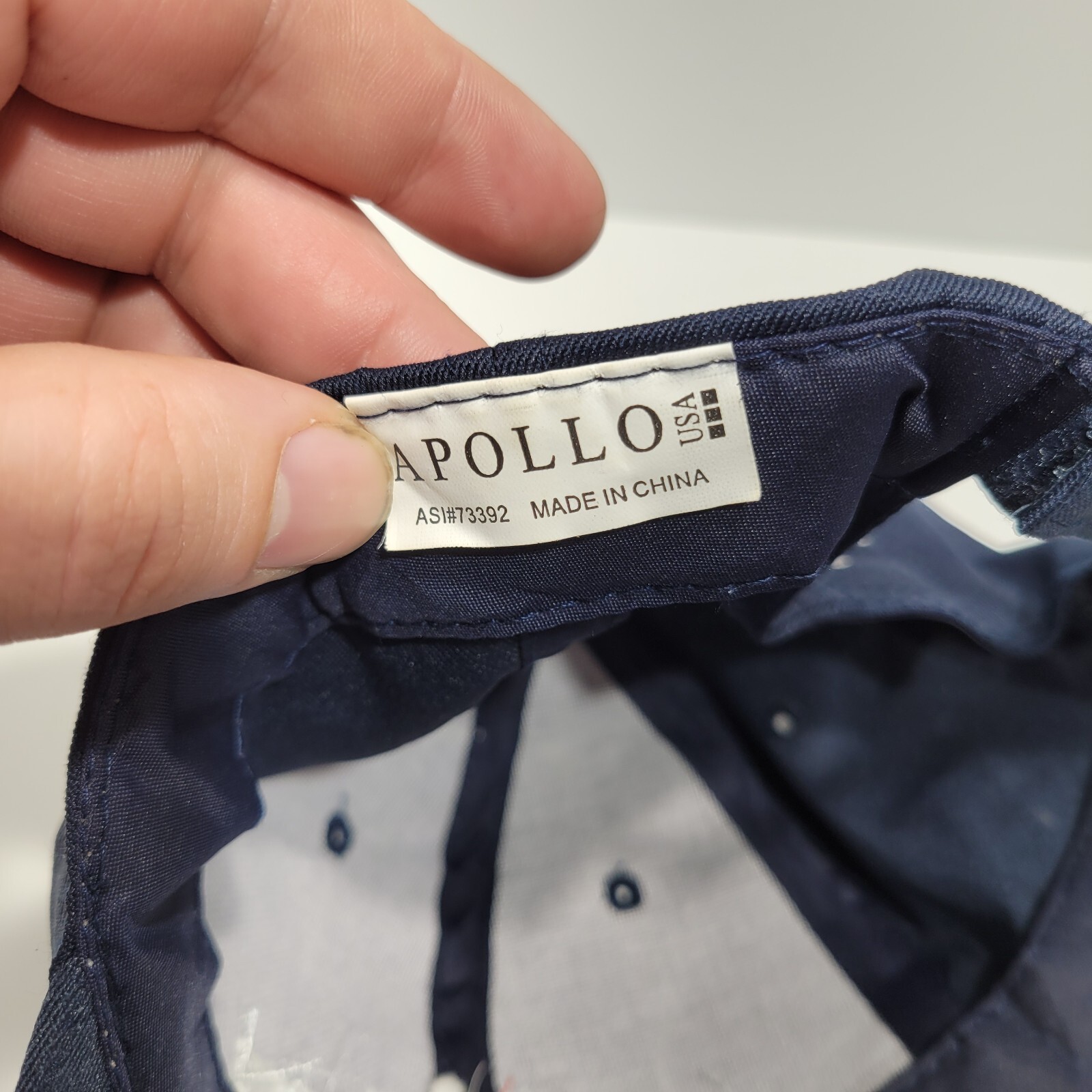 Apollo Hat Cap Strapback Navy Baseball Hiker Hiki… - image 8