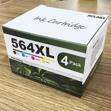 564 XL 564 Ink Cartridge Replacement for HP 564XL Ink DeskJet 3520 Bk/C/M/Y