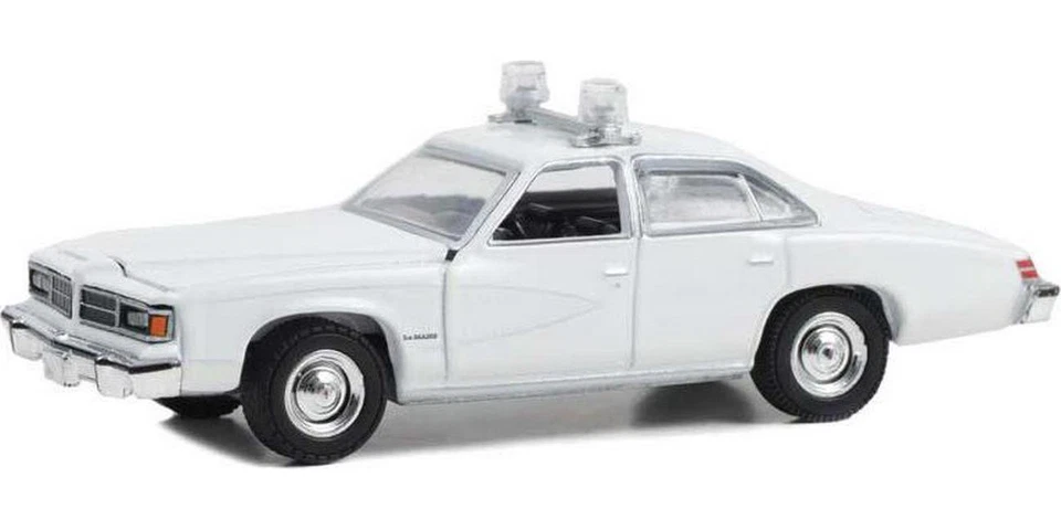 1976-77 Pontiac LeMans Enforcer White w/ Lights - Hot Pursuit (Hobby Exclusive) - Image 2 of 2