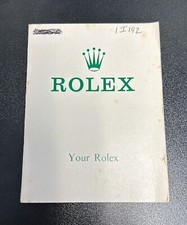 Vintage RARE white 1973  Your Rolex Oyster Bo...