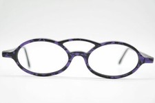 Vintage Vogart Design Frame Italy 699 395 47 18 145 Purple Black Glasses NOS